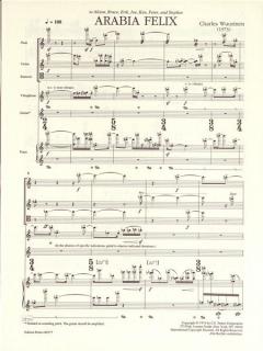 Arabia Felix (Charles Wuorinen) 