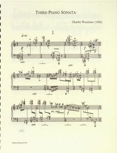 Sonate für Klavier Nr. 3 von Charles Wuorinen im Alle Noten Shop kaufen