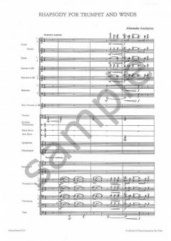 Rhapsody For Trumpet And Winds (Alexander Arutjunjan) 