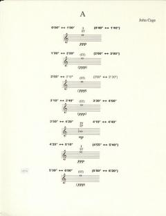 One 6 von John Cage für Violine (Paul Zukofsky gewidmet) im Alle Noten Shop kaufen (Partitur)