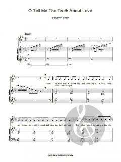 O Tell Me The Truth About Love von Benjamin Britten 