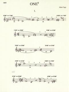One/9 For Sho ... von John Cage 