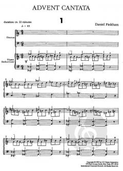 Advent Cantata (Daniel Pinkham) 
