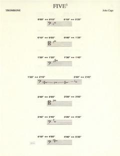 Five 3 von John Cage 