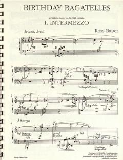 Birthday Bagatelles von Ross Bauer 