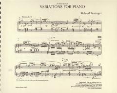 Variationen für Klavier von Richard Festinger im Alle Noten Shop kaufen