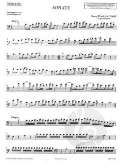 Sonate von Georg Friedrich Händel 