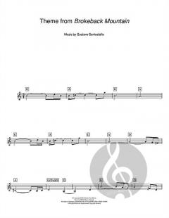 Theme from Brokeback Mountain von Gustavo Santoalalla 