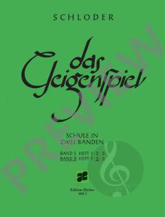Das Geigenspiel Band 2 Heft 2 von Josef Schloder 