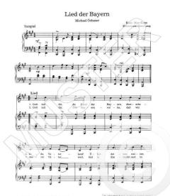 Bayernlied von Konrad Max Kunz 