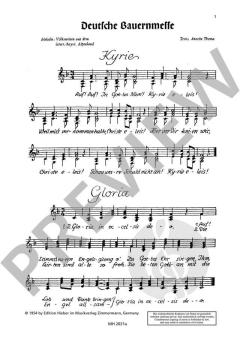 Deutsche Bauernmesse Ausgabe A (A. Thoma) 