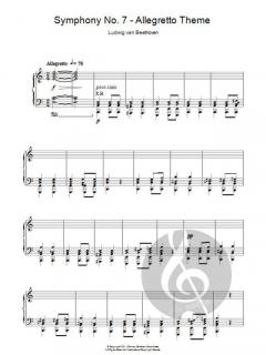 2nd Movement Theme - Allegretto von Ludwig van Beethoven 