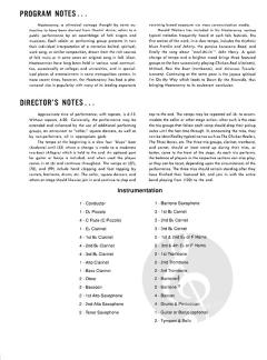 Hootenanny Folk Festival For Band (Harold Walters) 