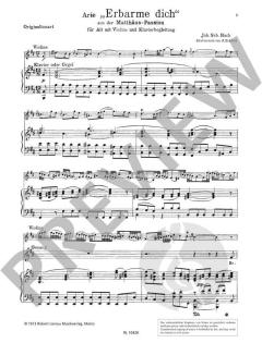 Erbarme dich von Johann Sebastian Bach 