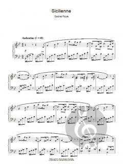 Sicilienne von Gabriel Fauré 