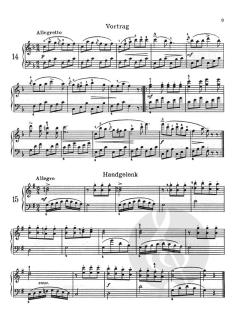 138 ausgewählte Etüden Heft 1 von Carl Czerny 