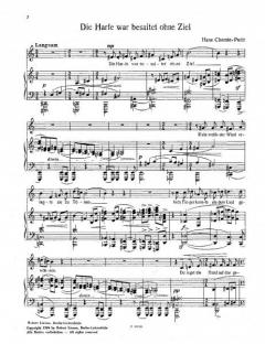 Drei Lieder von Hans Chemin-Petit 