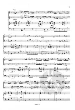 Konzert d-moll BWV 1043 von Johann Sebastian Bach für 2 Violinen, Streicher und Basso continuo - Ausgabe für 2 Violinen und Klavier im Alle Noten Shop kaufen