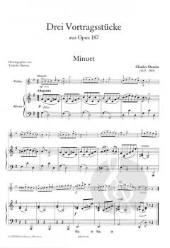 3 Vortragsstücke op. 187 von Charles Jean-Baptiste Dancla 
