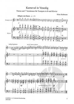 Karneval in Venedig - Variationen von Heinz Bethmann 