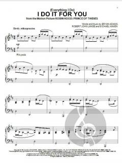 (Everything I Do) I Do It For You von Bryan Adams 