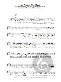 Me Against The Music von Britney Spears 