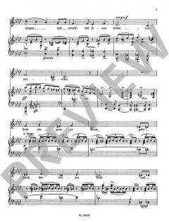 Drei Lieder op. 21/1 von Paul Juon 