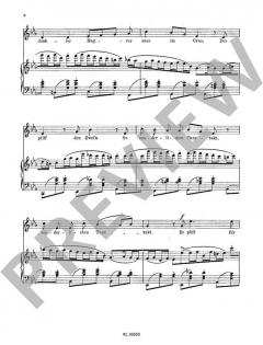 Drei Lieder op. 21 von Paul Juon 