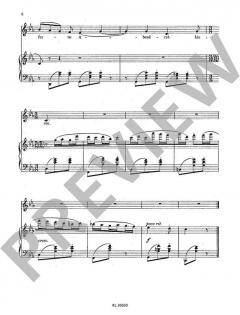 Drei Lieder op. 21 von Paul Juon 