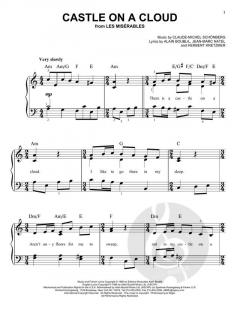 Castle On A Cloud von Claude-Michel Schönberg 