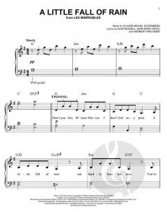 A Little Fall Of Rain von Claude-Michel Schönberg 