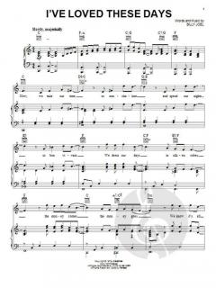 I've Loved These Days von Billy Joel 
