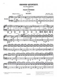 Forellen-Quintett op. 114 von Franz Schubert 