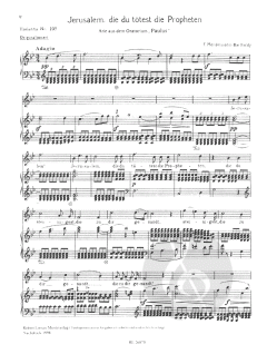 Jerusalem! (Paulus) von Felix Mendelssohn Bartholdy 