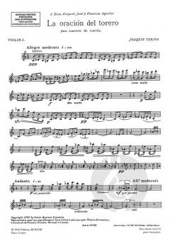 La Oracion Del Torero von Joaquin Turina 