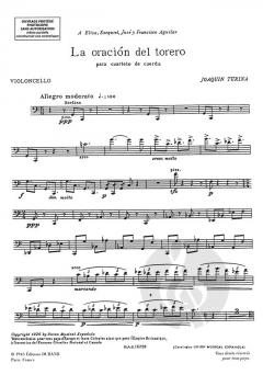 La Oracion Del Torero von Joaquin Turina 