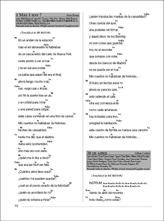 El Cancionero Vol. 2 » Liederbuch online kaufen
