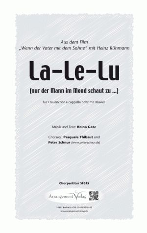 La-Le-Lu von Heino Gaze » Frauenchor Noten