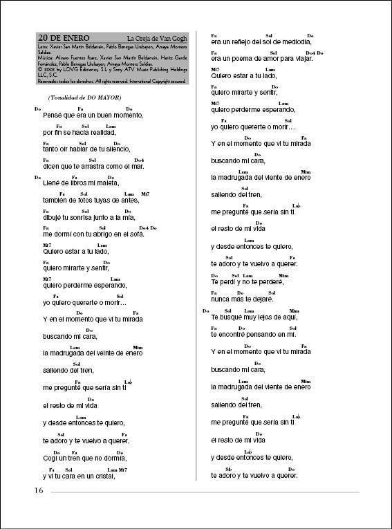 El Cancionero Volumen 3 » Liederbuch