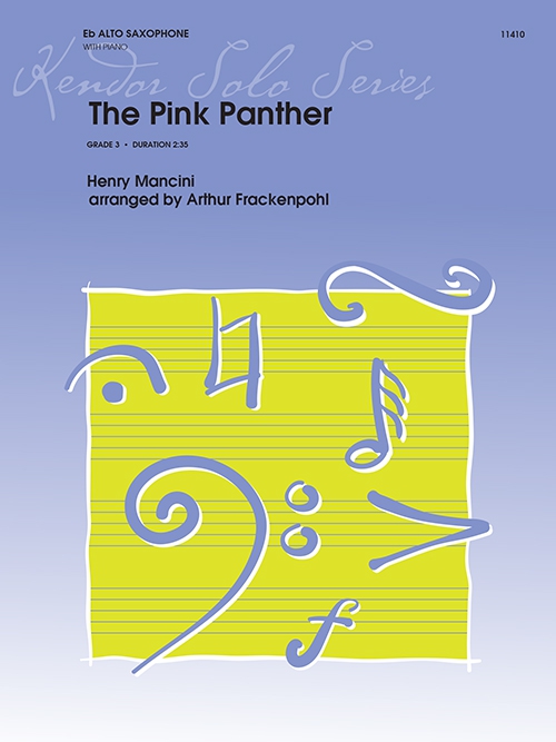 The Pink Panther von Henry Mancini » Altsaxophon Noten kaufen