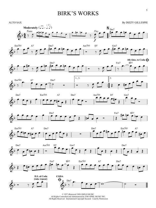 Jazz Blues Favorites Alto Sax Im Alle Noten Shop Kaufen